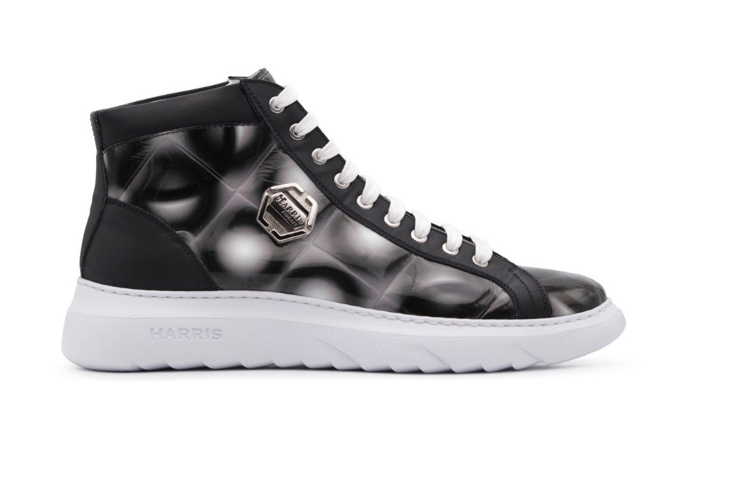 Polacchino con impresión geométrica