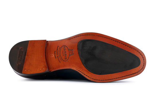 Cuir ombré français français avec des détails de brogue