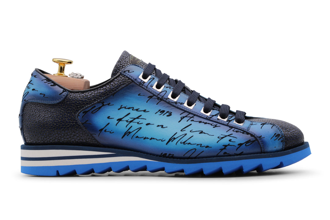 Sneakers signature dipinta a mano