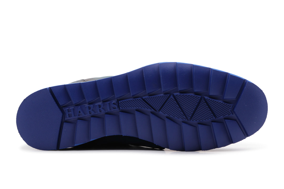 Polacchino in hand painted leather