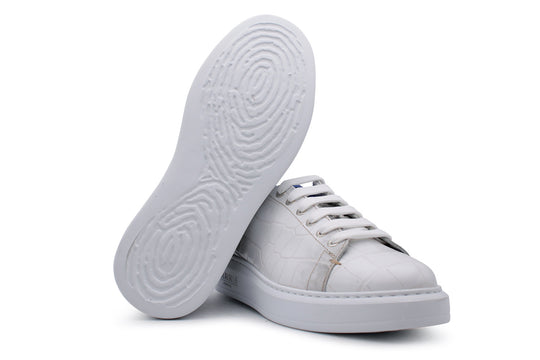 Leder -Turnschuhe