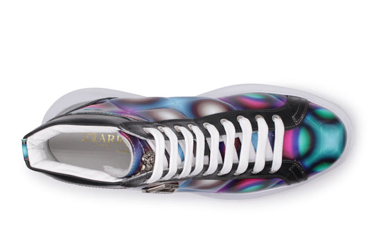 Polacchino avec imprimé géométrique