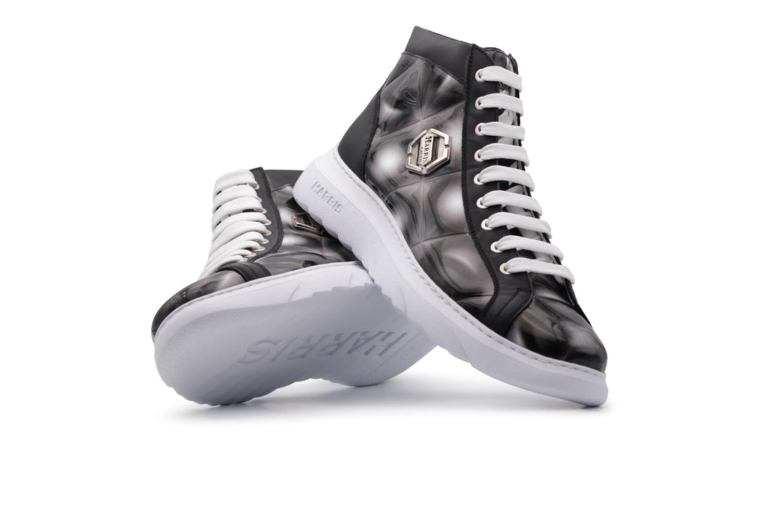 Polacchino con impresión geométrica