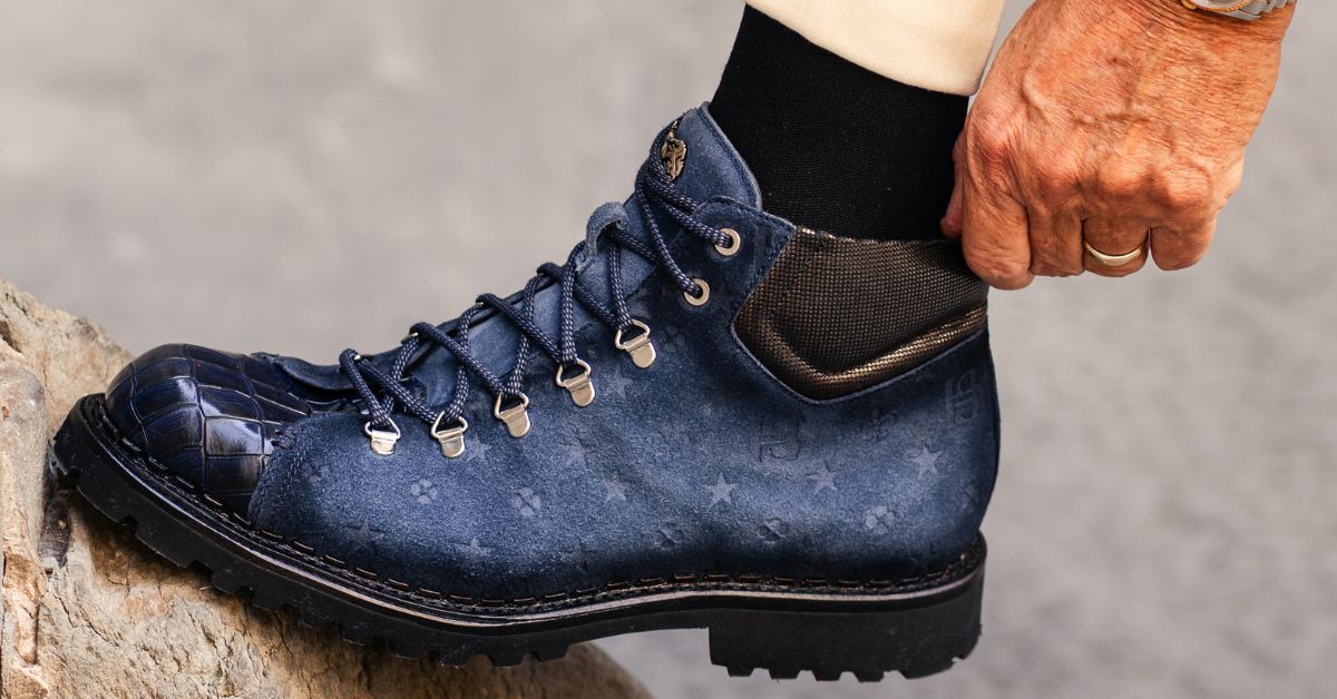 Polacchini in pelle da uomo