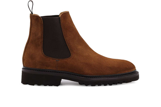 Stiefelette aus Leder