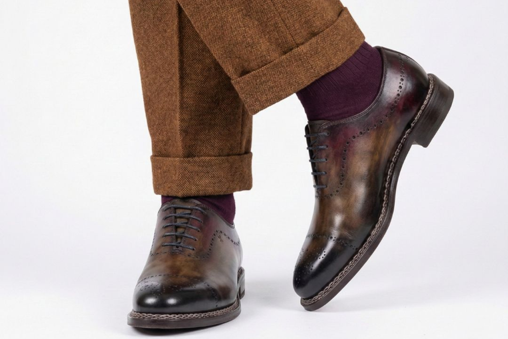 Oxford hand-painted with Norwegian workmanship