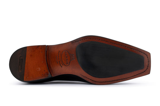 Francesina in pelle con dettagli Signature