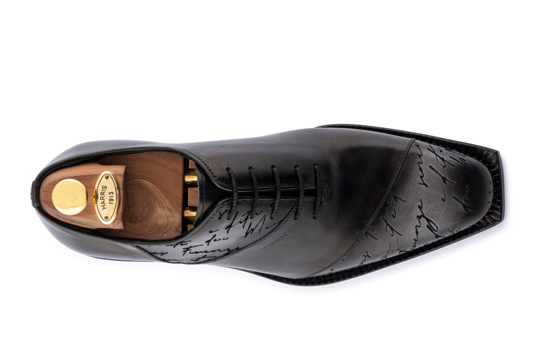 Francesina in pelle con dettagli Signature