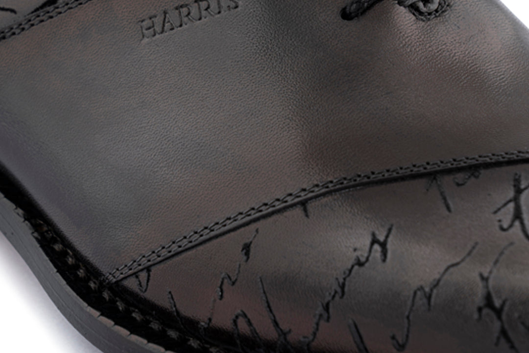 Francesina in pelle con dettagli Signature