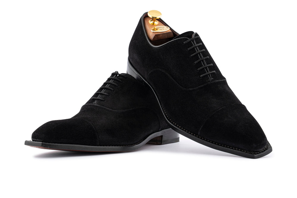 Francesina in suede