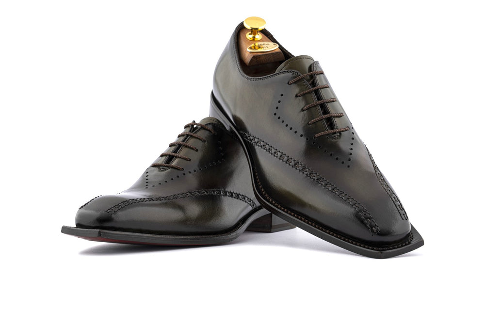 French shaded leather Frenchman