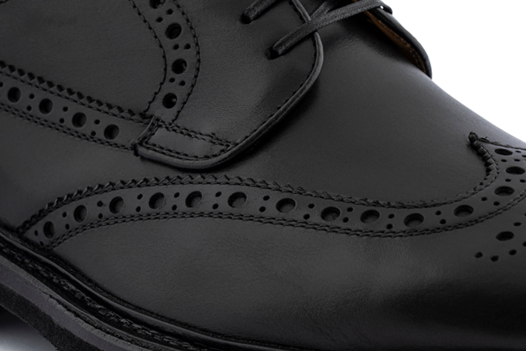 Leather derby