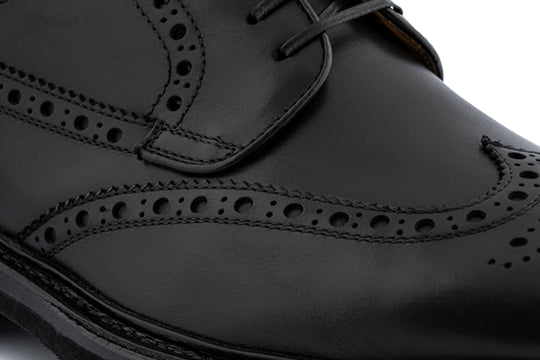 Leather derby