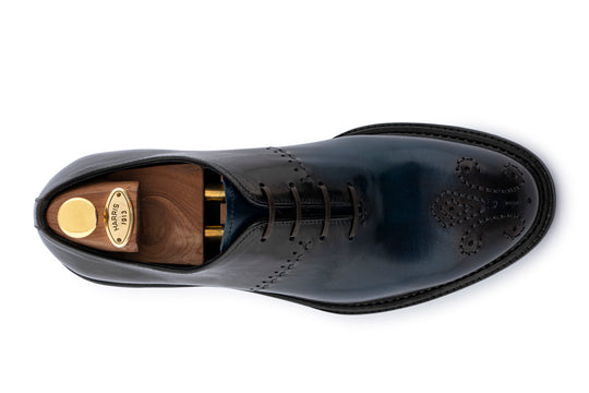 Leather lace-up