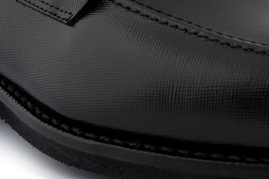 Mocasín en piel efecto alce