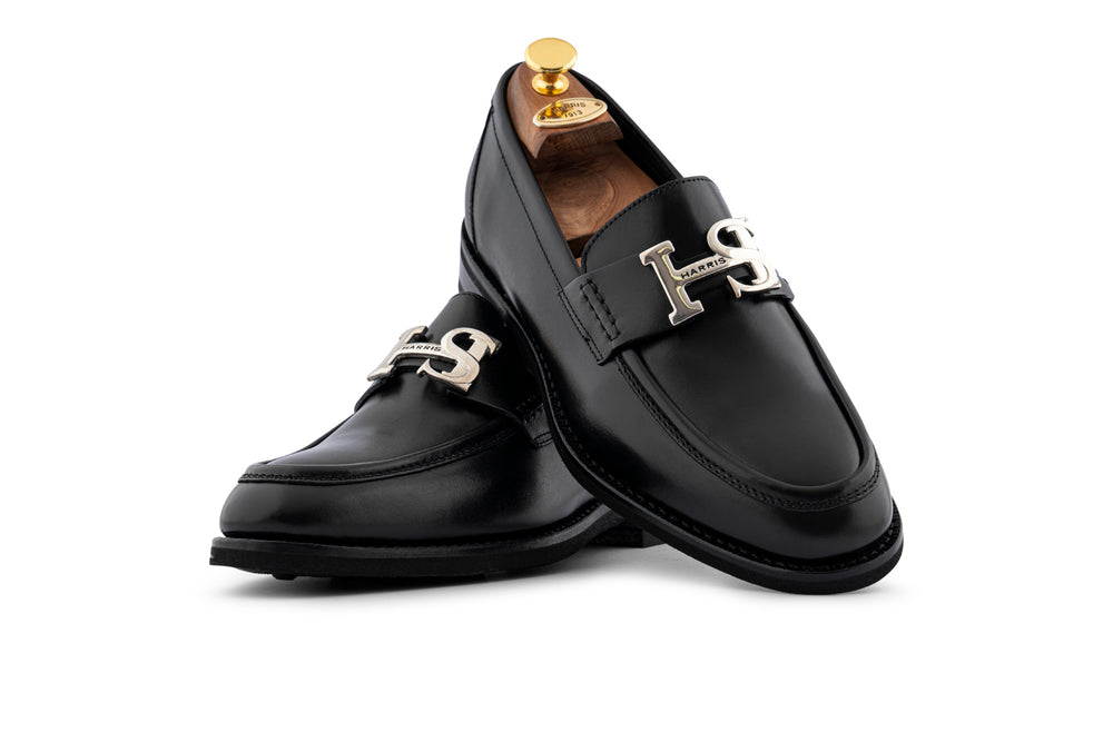 Mocasín de piel con complemento HS