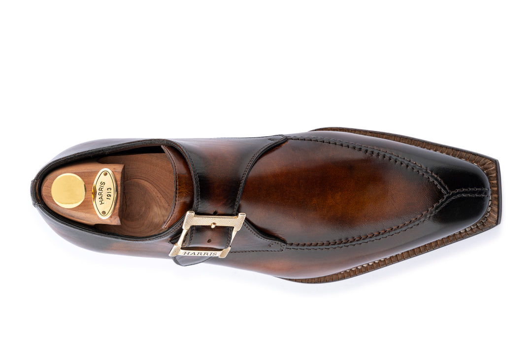 Handbemalte Einzelschnalle mit norwegischer Verarbeitung