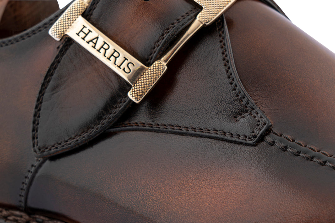 Handbemalte Einzelschnalle mit norwegischer Verarbeitung