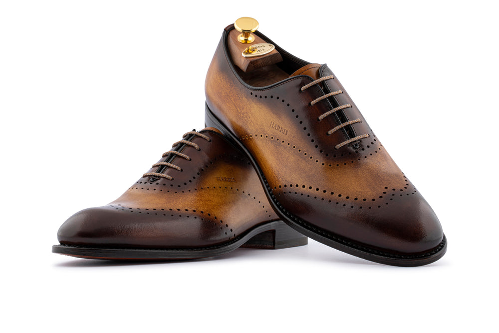 French -painted leather French -painted leather