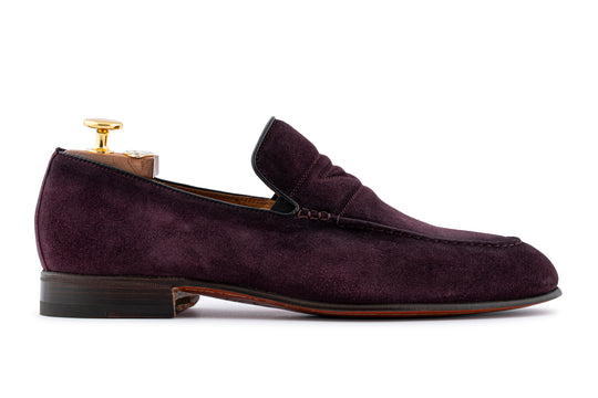 Mocasín de gamuza