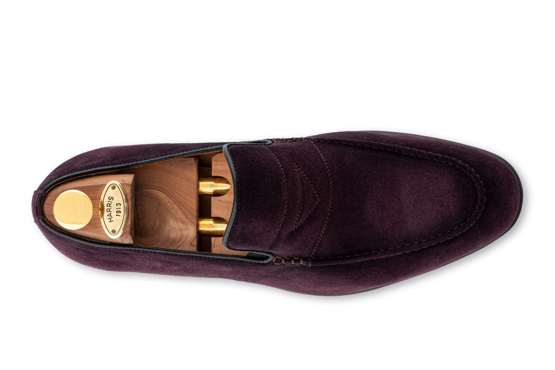 Mocasín de gamuza