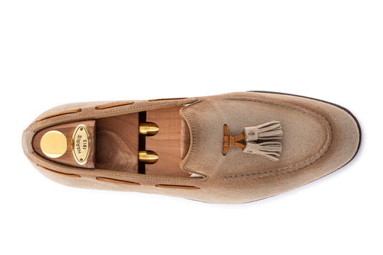 Mocasín de gamuza