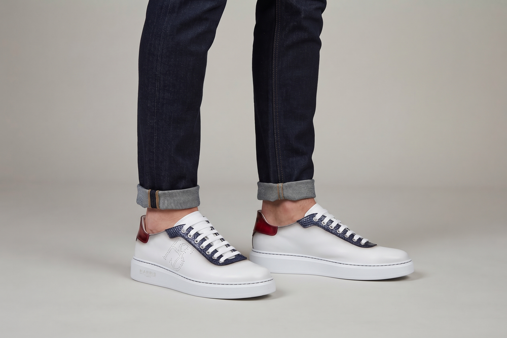 Zapatillas confort de piel