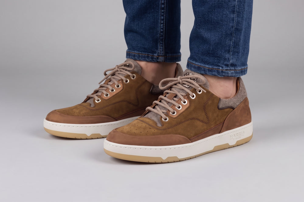Bruno suede sneakers – Brown
