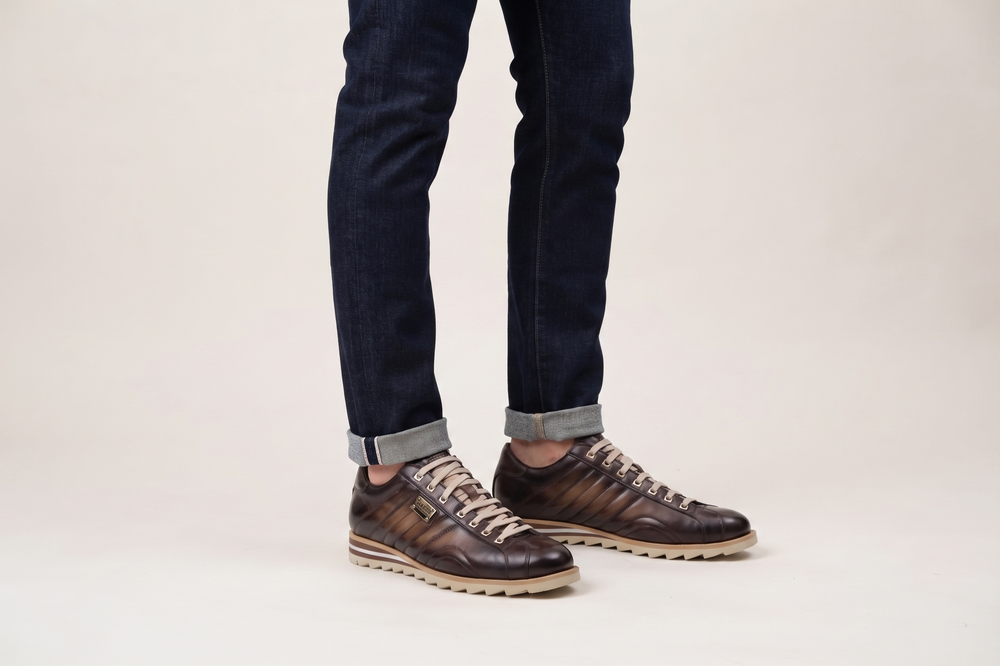 Zapatillas de deporte de cuero