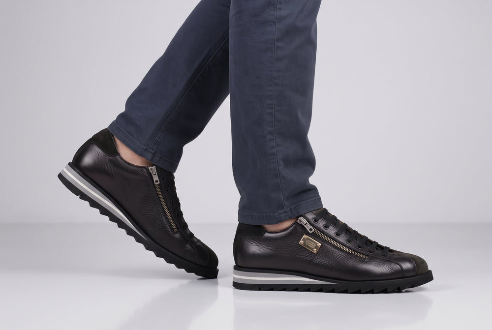 Sneakers 2906 – Schwarz und Grau