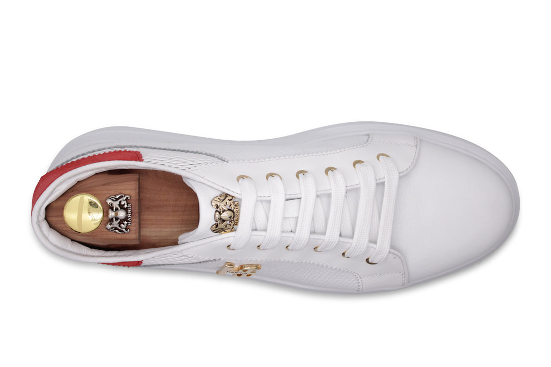 Sneakers in pelle morbida
