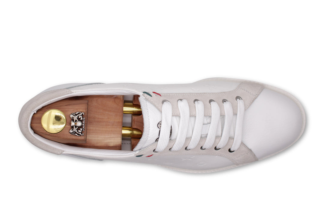 Sneaker in pelle stampata