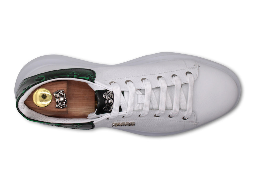 Sneakers in pelle morbida