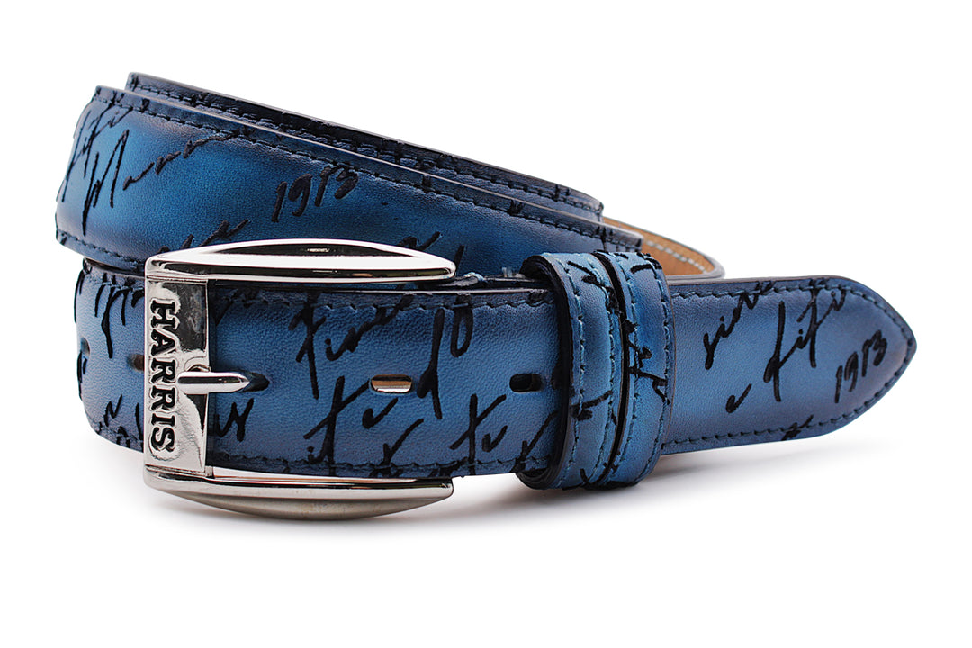 Cintura in pelle Writer