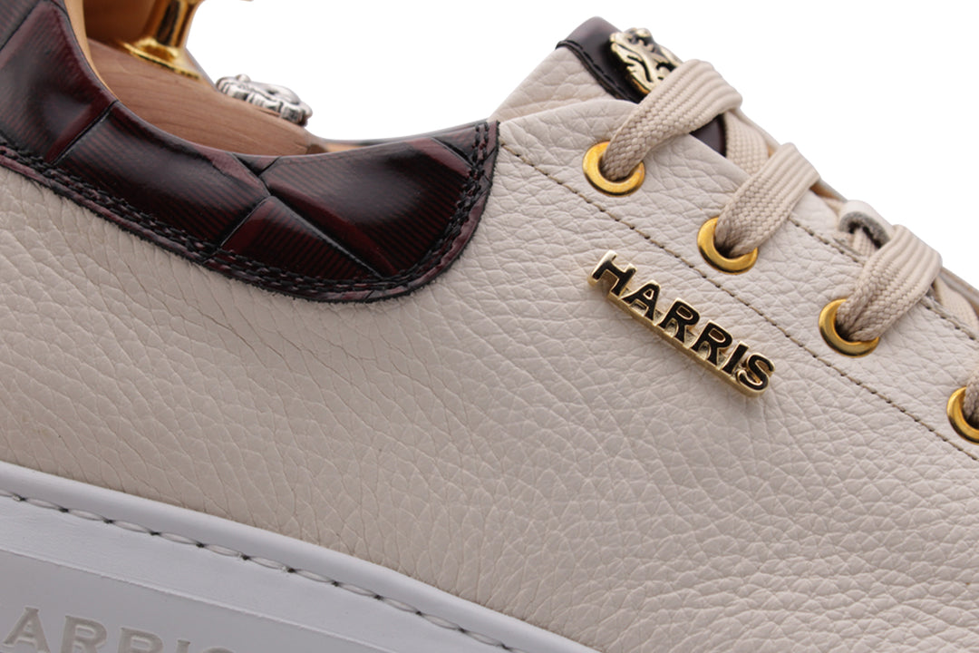 Baskets en cuir souple