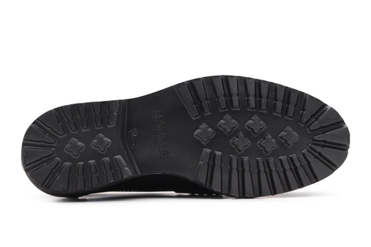 Mocassin en cuir brossé