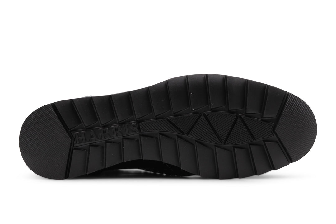 Botín de piel efecto cocodrilo