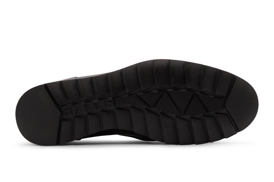 Botín de piel pintado a mano