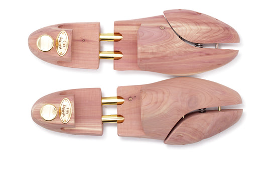 Shoe tree made of scented cedar wood