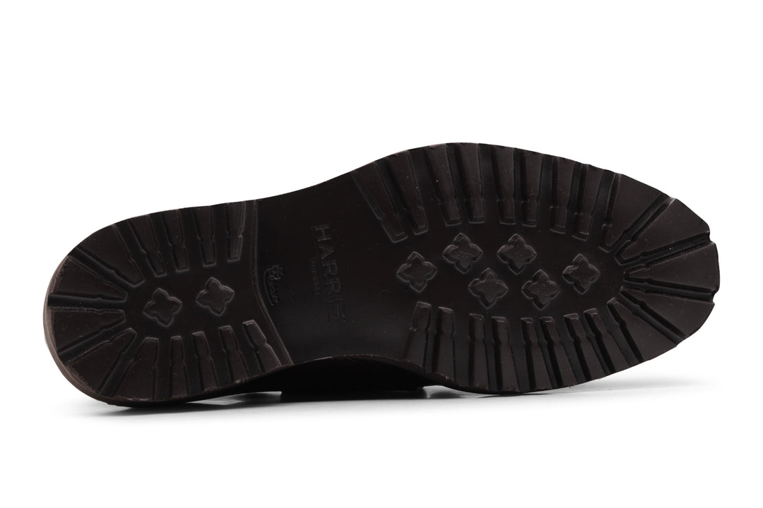 Doppia fibbia con cucitura a mano