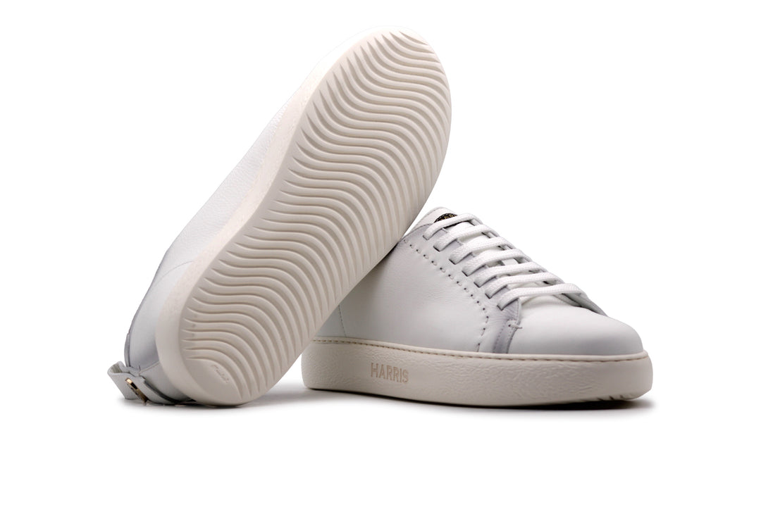 Baskets en cuir dégradé