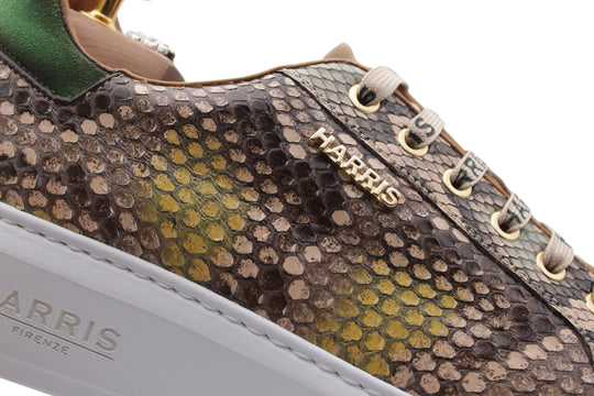Sneakers in pitone multicolor