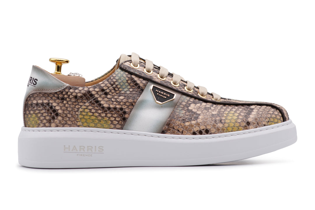 Sneakers in pitone multicolor