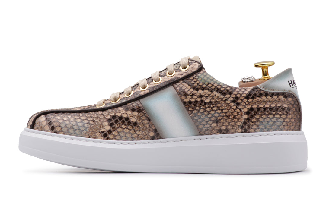 Sneakers in pitone multicolor