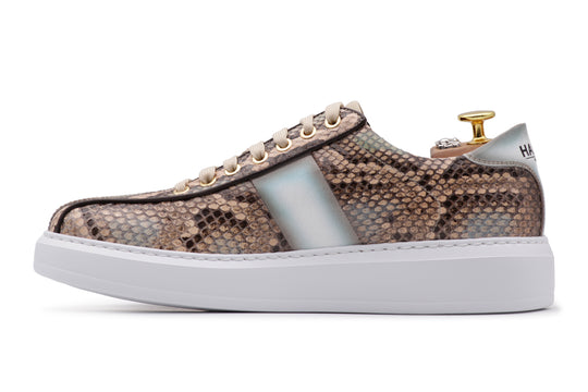 Sneakers in pitone multicolor