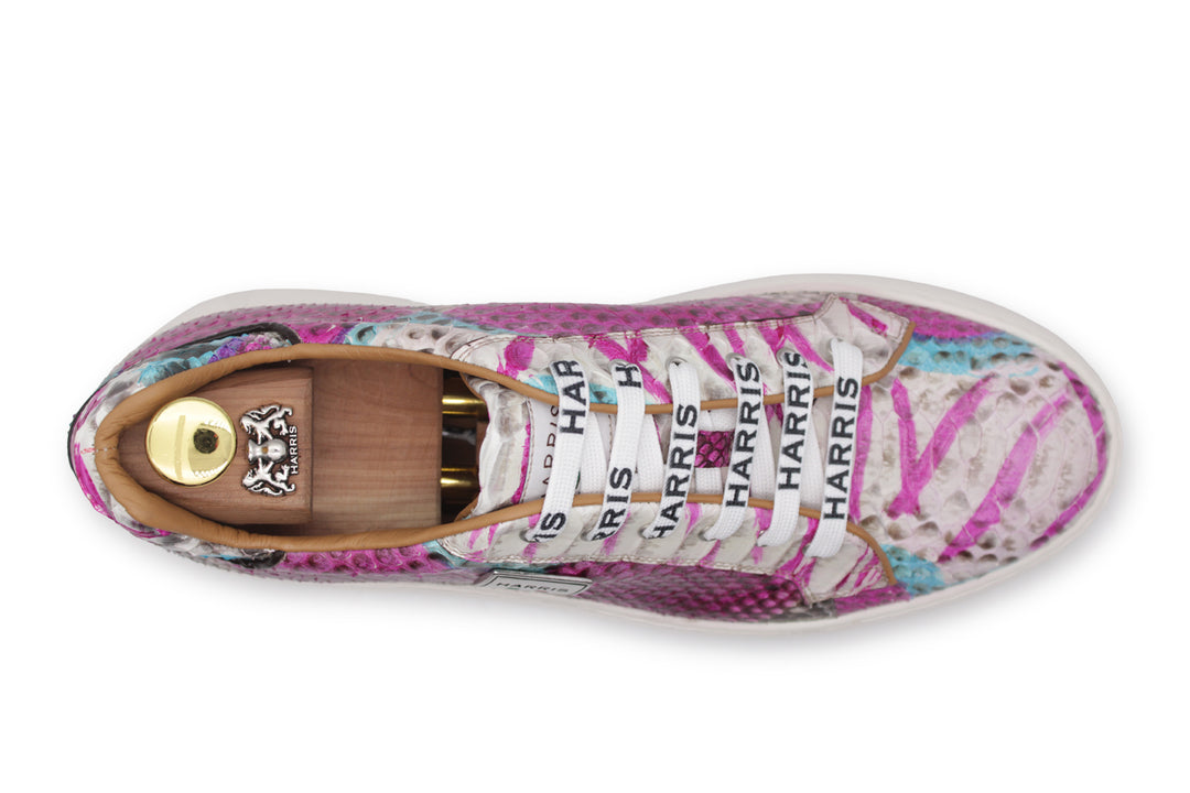 Sneakers in pitone multicolor