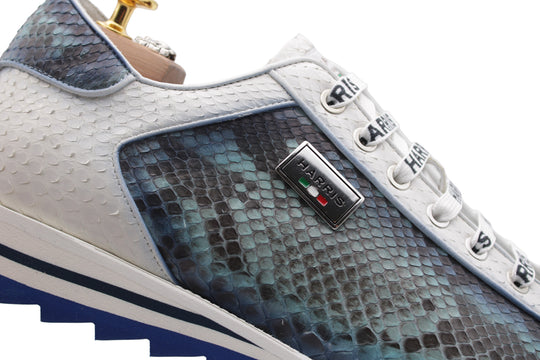 Sneakers aus Pythonleder