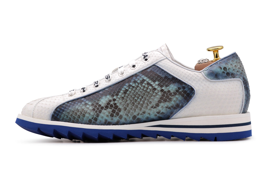 Sneakers aus Pythonleder
