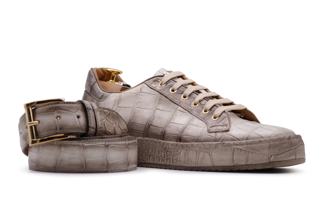 Sneakers in alligatore Himalaya