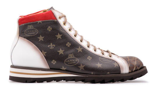 Ankle boot 3019 Monogram – Testa di Moro
